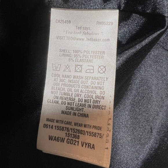 Like New Ted Baker Vyra Floral Tunic Dress - Picture 9 of 13